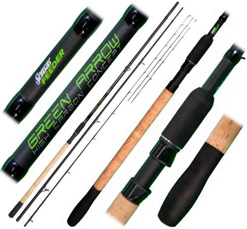 Sensas Green Arrow Feeder Heavy 3,6m 90-140g