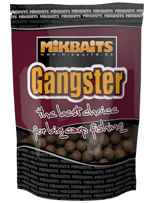 Mikbaits boilies gangster g2 krab ančovička asa - 2,5 kg 24 mm