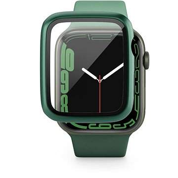 EPICO Glass Case for Apple Watch 7 (41 mm) 63310151500001, zelená