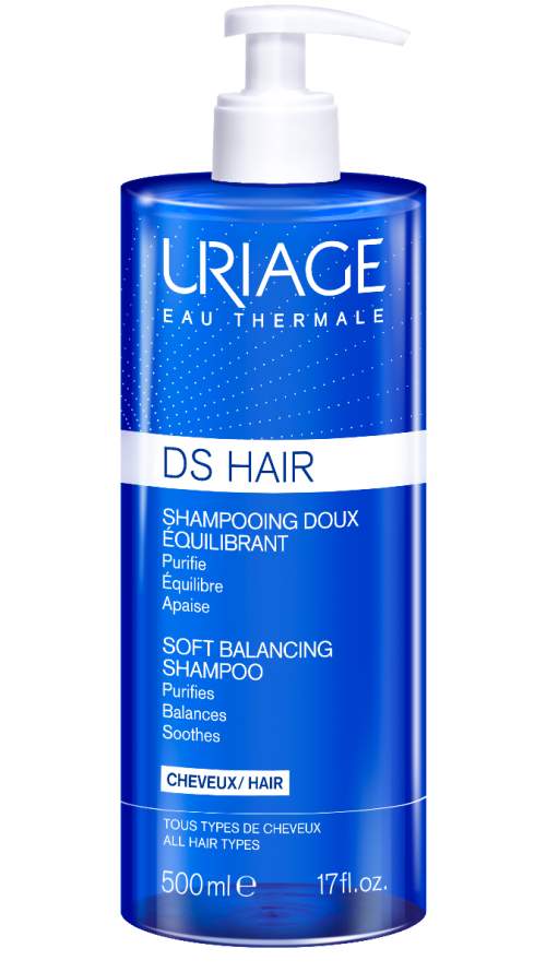 Uriage zklidňující šampon DS Hair 500 ml