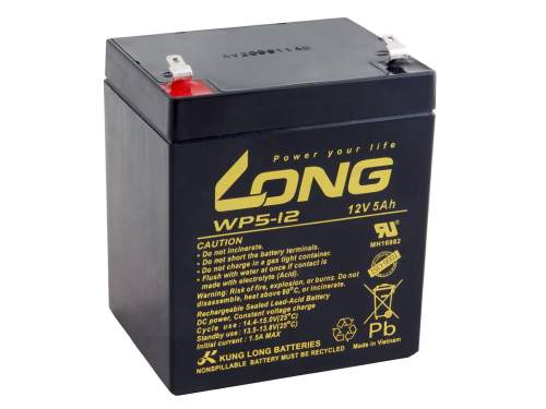 Avacom Baterie Long 12V 5Ah olověný akumulátor F1 (WP5-12 F1)