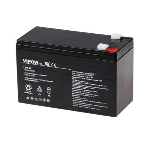 VIPOW Baterie olověná 12V   9Ah
