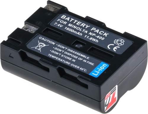 T6 power baterie NP-400, D-Li50, SLB-1674; DCMI0002