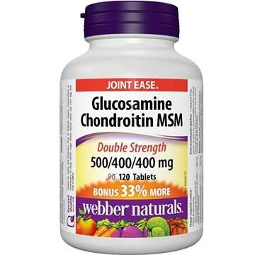 Webber Naturals Glucosamine Chondroitine MSM 1300 mg 120 tablet