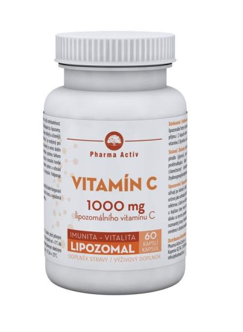 Pharma Activ LIPOZOMAL Vitamín C 60 kapslí