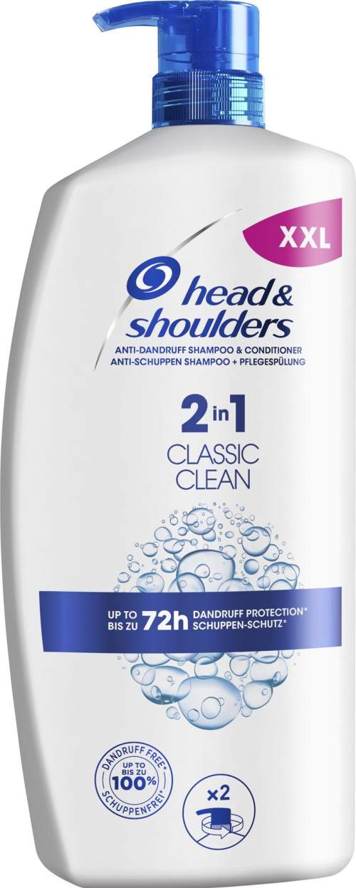 Head & Shoulders Classic Clean proti lupům 2v1 900 ml