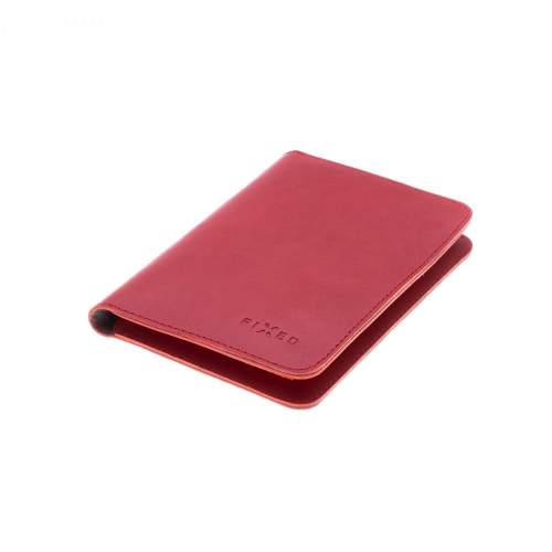 FIXED kožená peněženka Smile Passport se smart trackerem Smile Pro, červená