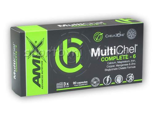 Amix ChelaZone MultiChel Complete-6 90 kapslí