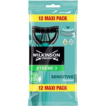 WILKINSON Xtreme3 Sensitive Pure 12 ks