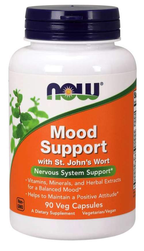 NOW Foods NOW Mood Support s třezalkou 90 kapslí