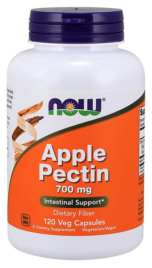 NOW Foods NOW Apple Pectin jablečný pektin 700 mg x 120 kapslí