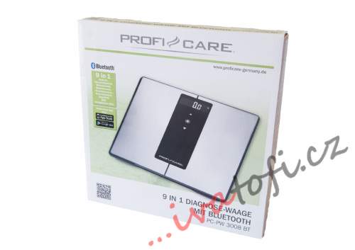 Profi-Care PC-PW 3008 BT, analyzační, nerezová ocel, černá