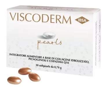 IBSA Viscoderm Pearls doplněk stravy cps.30
