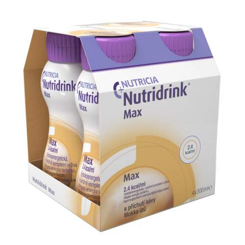 Nutricia Nutridrink Max s příchutí kávy por.sol.4x300ml