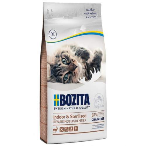 Bozita Cat Indoor & Sterilised Reindeer (sob) GF 2 kg