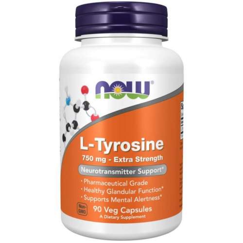 NOW Foods L-Tyrosine, Extra Strength