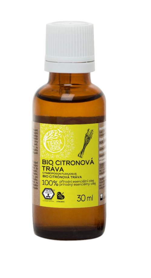 Tierra Verde Silice Bio Citronová tráva 30 ml