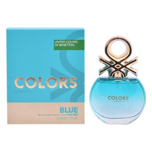 Benetton Colors de Benetton Blue toaletní voda pro ženy 50 ml
