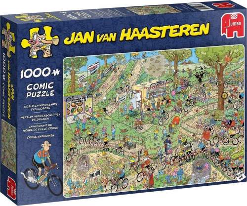 JUMBO Puzzle JvH Světový šampionát v cyklokrosu 1000 dílků
