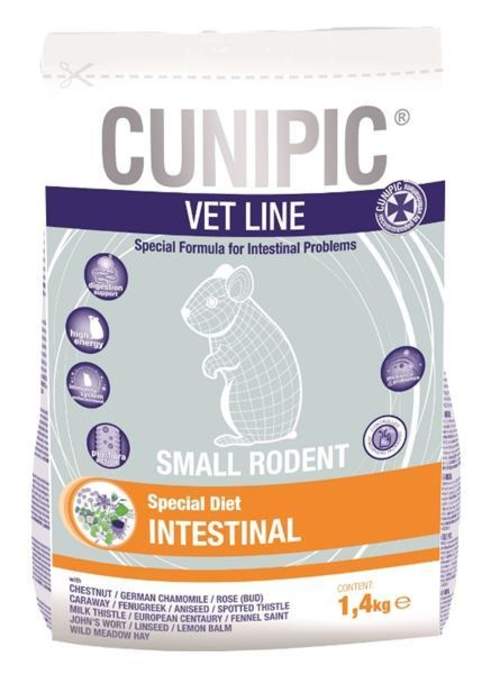 Cunipic VetLine Small rodents Intestinal 1,4 kg