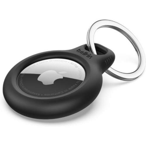 Belkin Bezpečné pouzdro na AirTag s kroužkem na klíče – černé