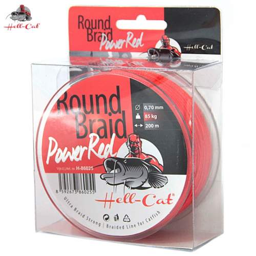 Hell-Cat Round Braid Power Red