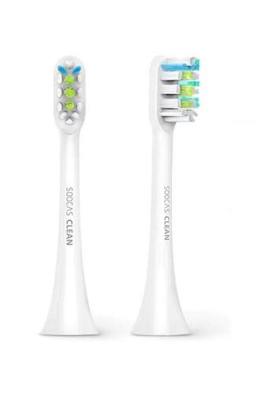 XiaomiSoocas Sonic Toothbrush Replacement Heads 2 pcs White