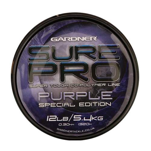 Gardner Vlasec Sure Pro Purple Special Edition - 0,35mm/6,8 kg/1030m