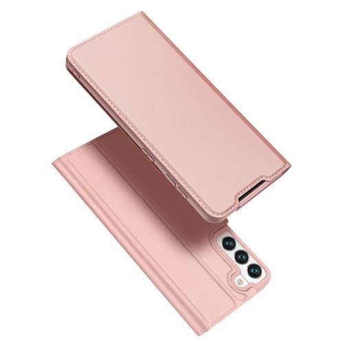 DUX Peněženkový kryt Samsung Galaxy S22 5G růžový