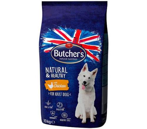 Butcher´s - Butcher&#039;s Dog Natural&amp;Healthy Dry s kuřecím masem 10kg