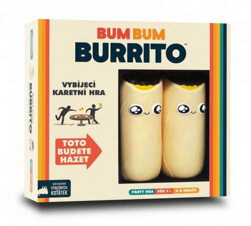 Bum Bum Burrito vybíjecí karetní hra
