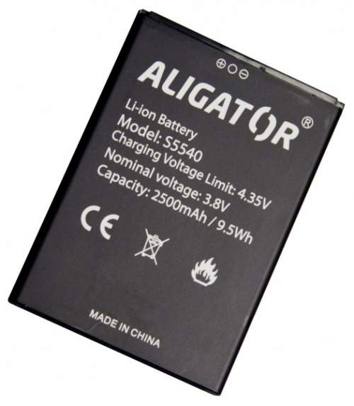 Aligator baterie S5540 Duo, Li-Ion 2500mAh bulk AS5540BAL