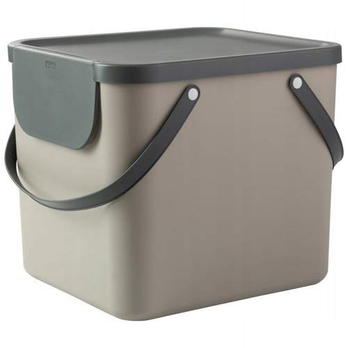 Rotho ALBULA box 50L systém na třídění odpadu - cappuccino