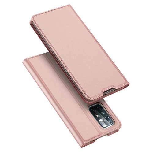 DUX Peněženkový kryt Xiaomi Poco M4 Pro 5G růžový