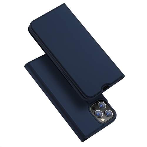 DUX Peňaženkový kryt Apple iPhone 13 Pro Max modrý