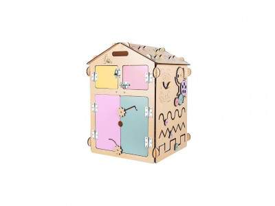 Activity board BusyKids natura pastel