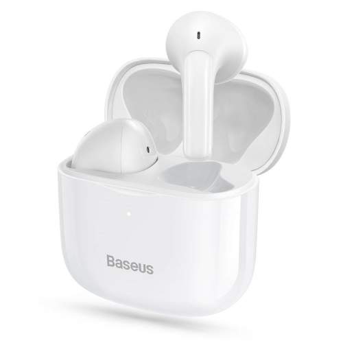 Bezdrátová sluchátka - Baseus, E3 TWS White