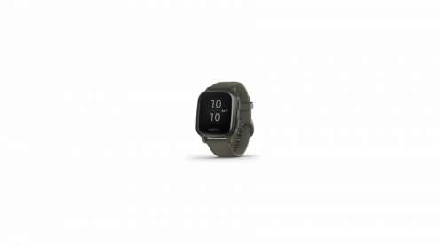 Venu Sq Music, Slate/Green Band GARMIN