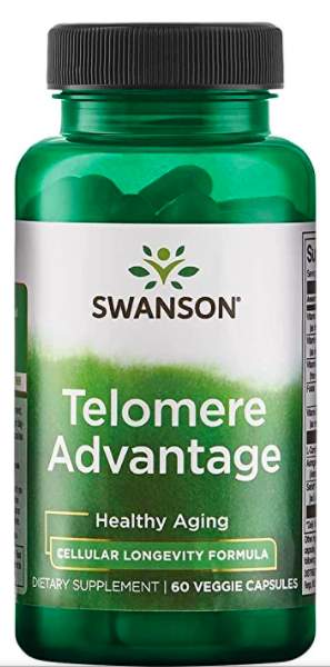 Swanson Telomere Advantage 60 rostlinných kapslí