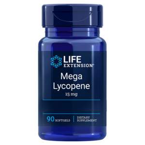 Life Extension Mega Lycopene 90 ks gelové tablety 15 mg