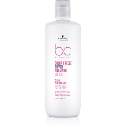 Schwarzkopf Professional BC Bonacure Color Freeze Silver Shampoo 1l