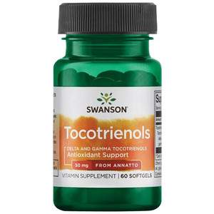 Swanson Tocotrienols 60 ks gelové tablety, 50 mg