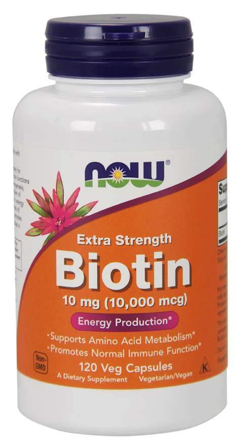 Now Foods Biotin 10000 mcg 120