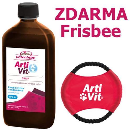 VITAR Veterinae ArtiVit Sirup 500ml + frisbee