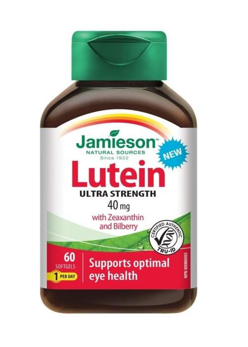 JAMIESON Lutein se zeaxantinem a borůvkami cps.60