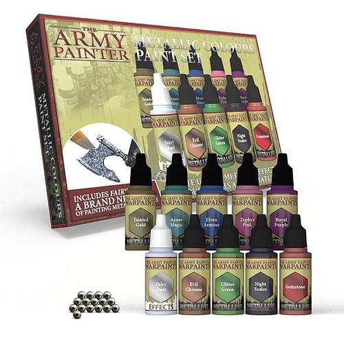 Army Painter Set - Metallics Colours Paint set
