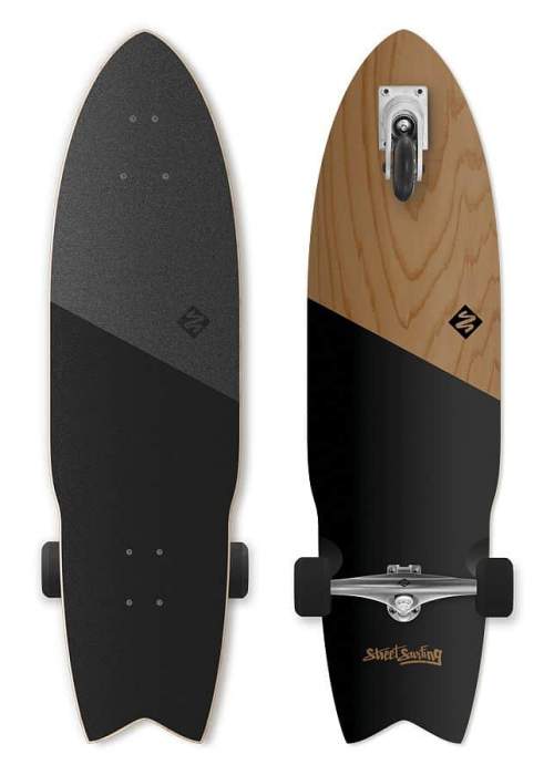 Street Surfing Longboard SHARK ATTACK
