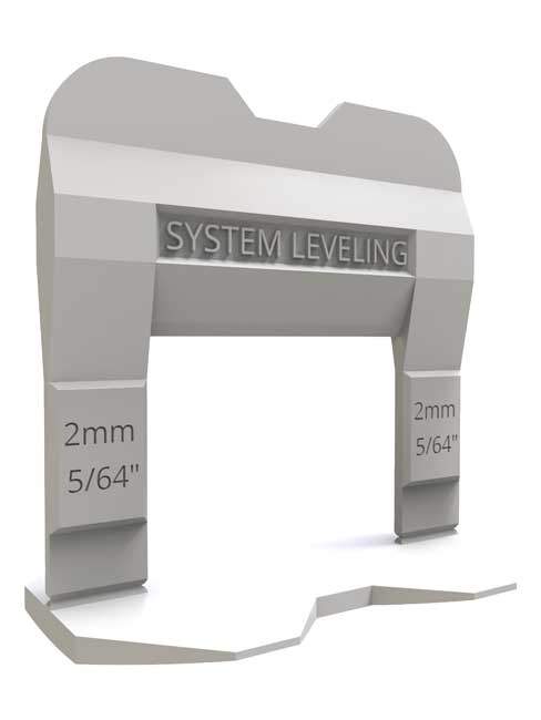 System Leveling D.O.O. System Leveling - spony 2mm (500 ks)