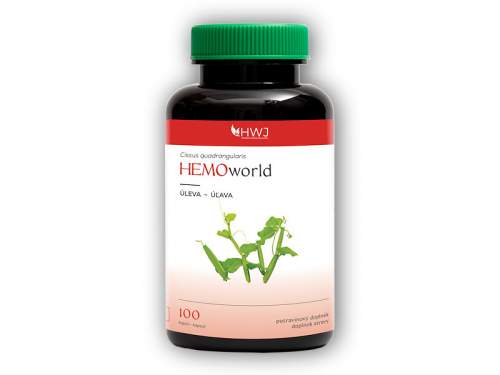 Herbal World HEMOworld Žumen čtyřhranný 100 kapslí