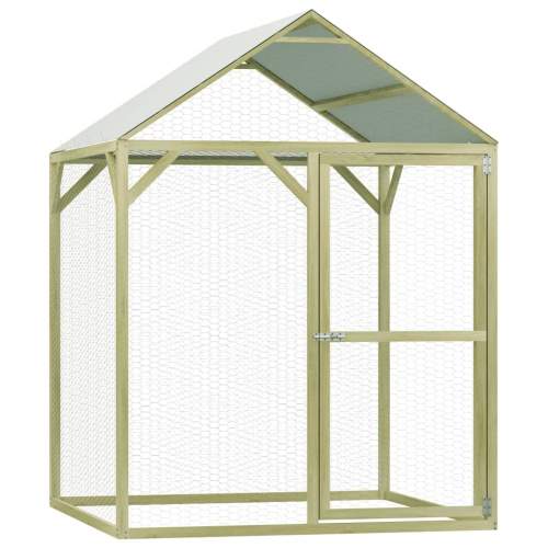 Shumee vidaXL Klec pro kuřata 6 x 1,5 x 2 m